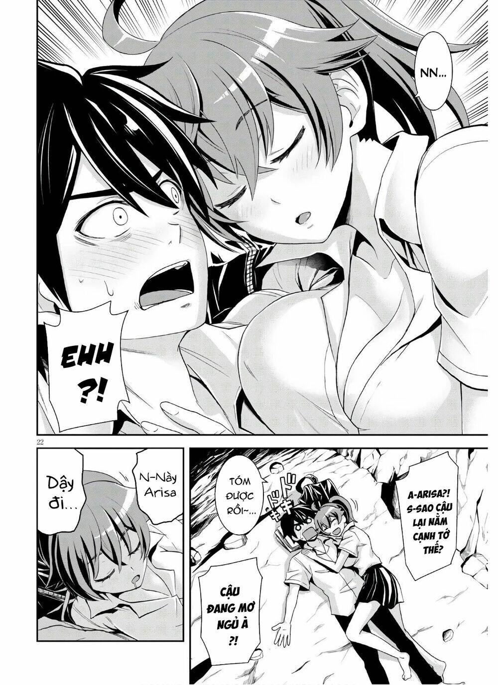 Gakkou No Minna To Isekai No Mujintou Ni Tenishitakedo Ore Dake Rakushou Desu Chương 3 Ảnh 25