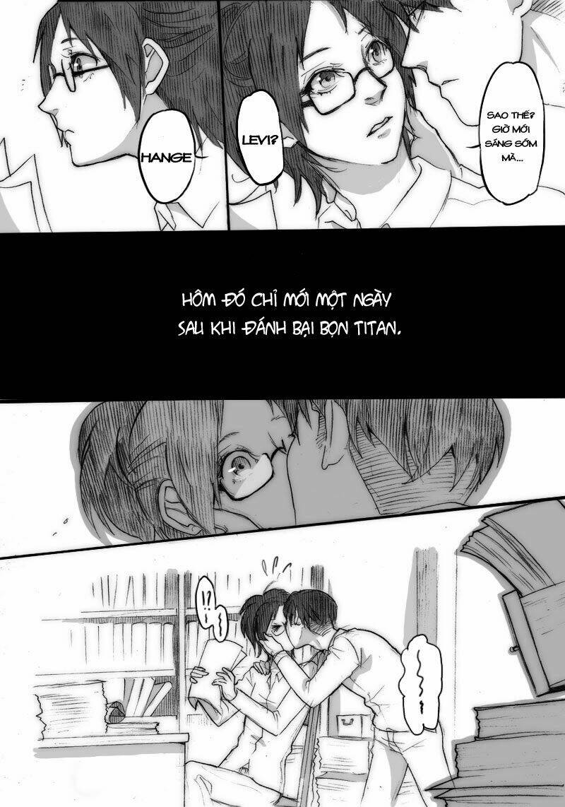Tấn Công Người Khổng Lồ - Doujinshi Levihan Chương 19 Ảnh 4