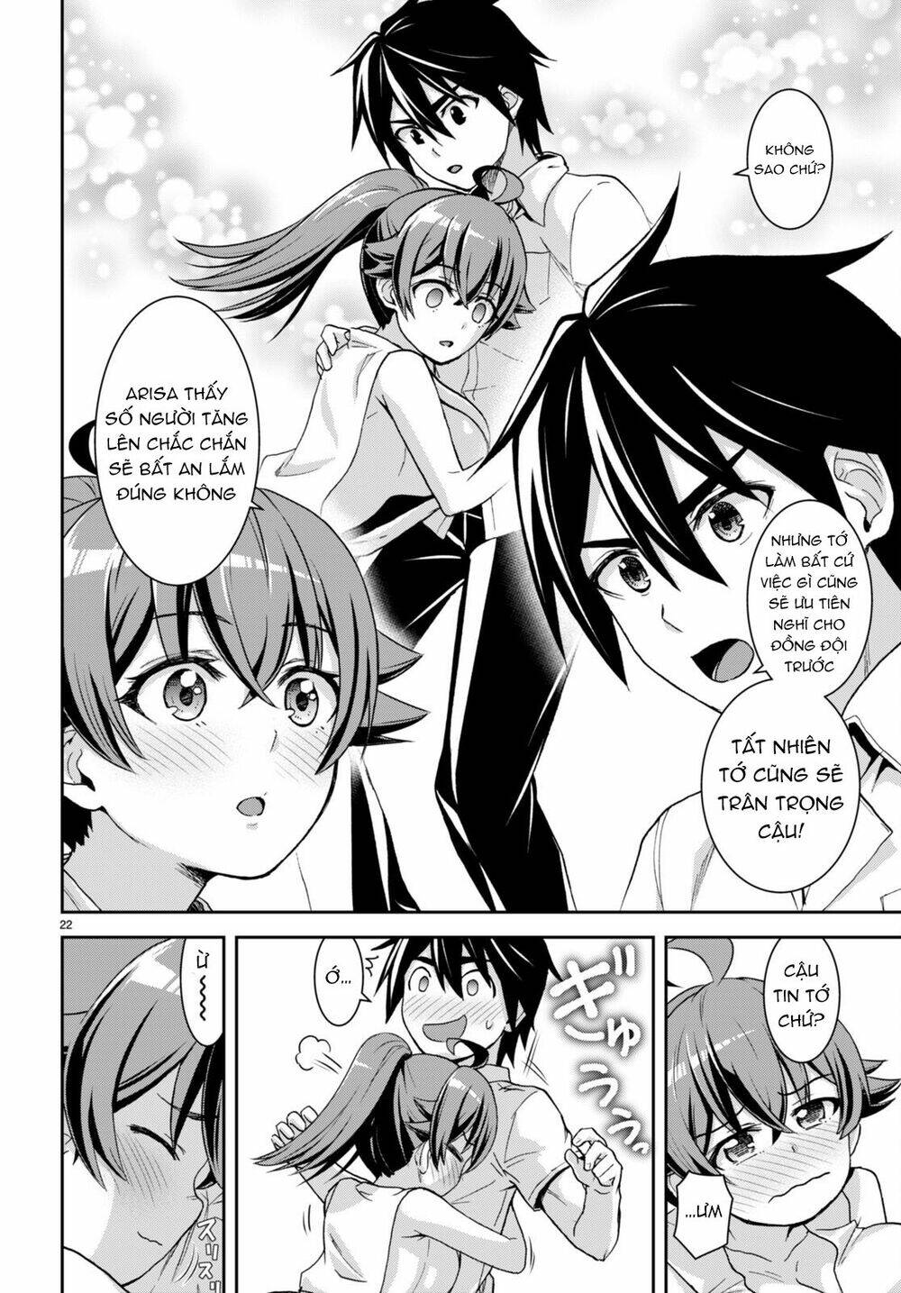 Gakkou No Minna To Isekai No Mujintou Ni Tenishitakedo Ore Dake Rakushou Desu Chương 16 Ảnh 24