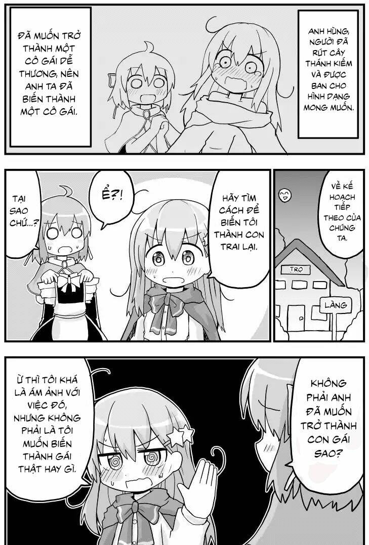 A Manga About A Hero Who Pulled Out The Holy Sword And Became A Girl Chương 2 Ảnh 4