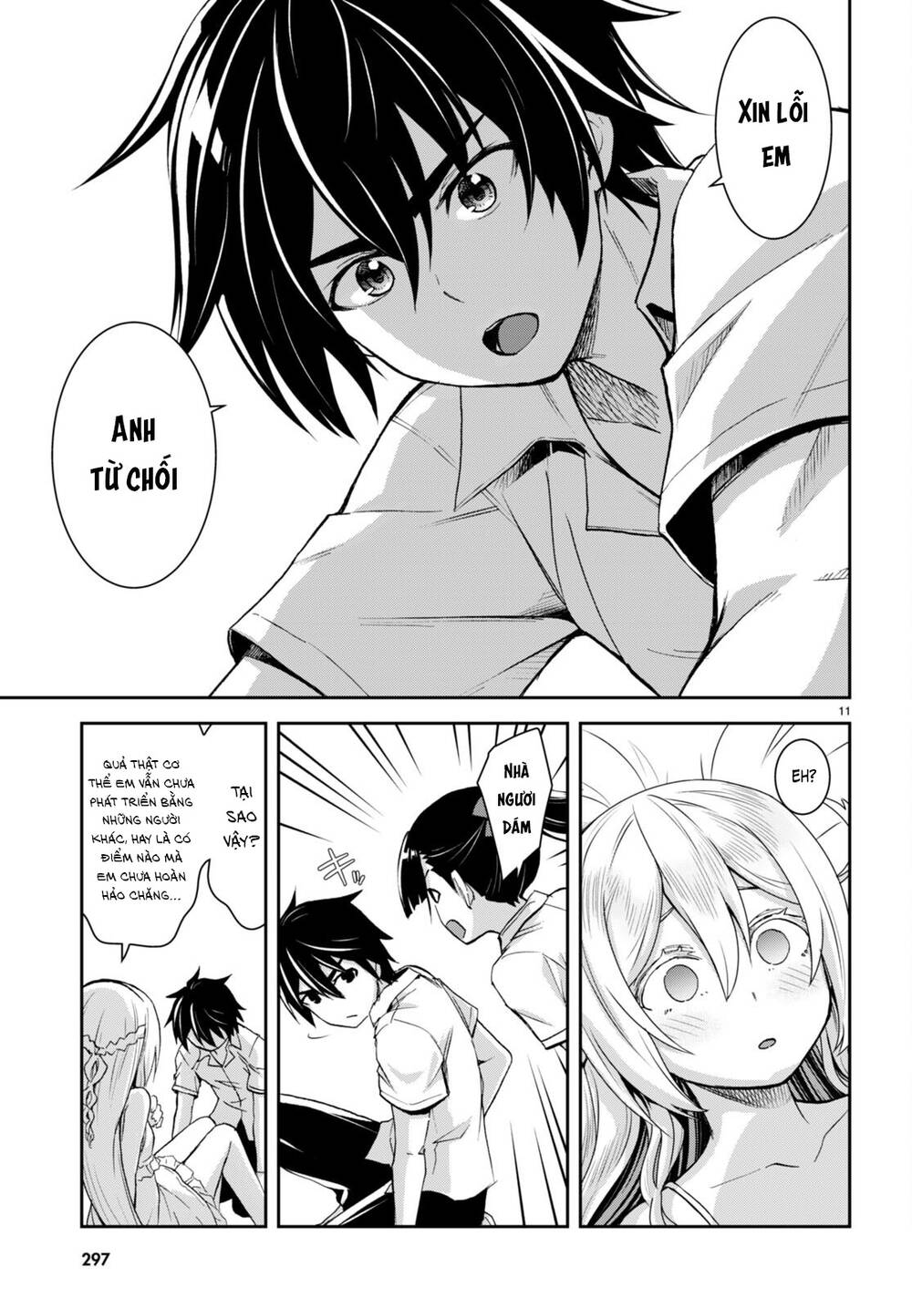 Gakkou No Minna To Isekai No Mujintou Ni Tenishitakedo Ore Dake Rakushou Desu Chương 19 Ảnh 14