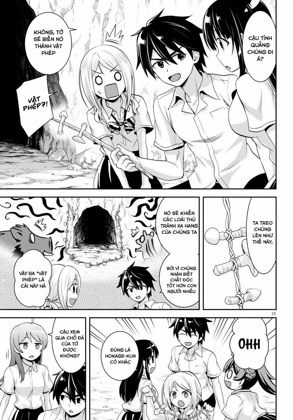 Gakkou No Minna To Isekai No Mujintou Ni Tenishitakedo Ore Dake Rakushou Desu Chương 4 Ảnh 21