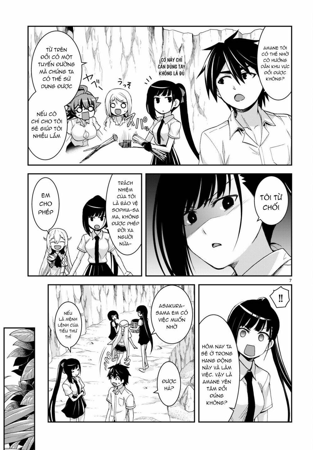 Gakkou No Minna To Isekai No Mujintou Ni Tenishitakedo Ore Dake Rakushou Desu Chương 17 Ảnh 10