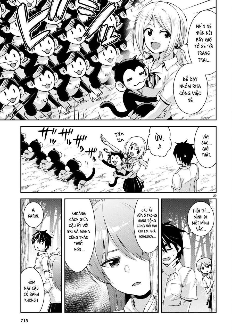 Gakkou No Minna To Isekai No Mujintou Ni Tenishitakedo Ore Dake Rakushou Desu Chương 22 Ảnh 34