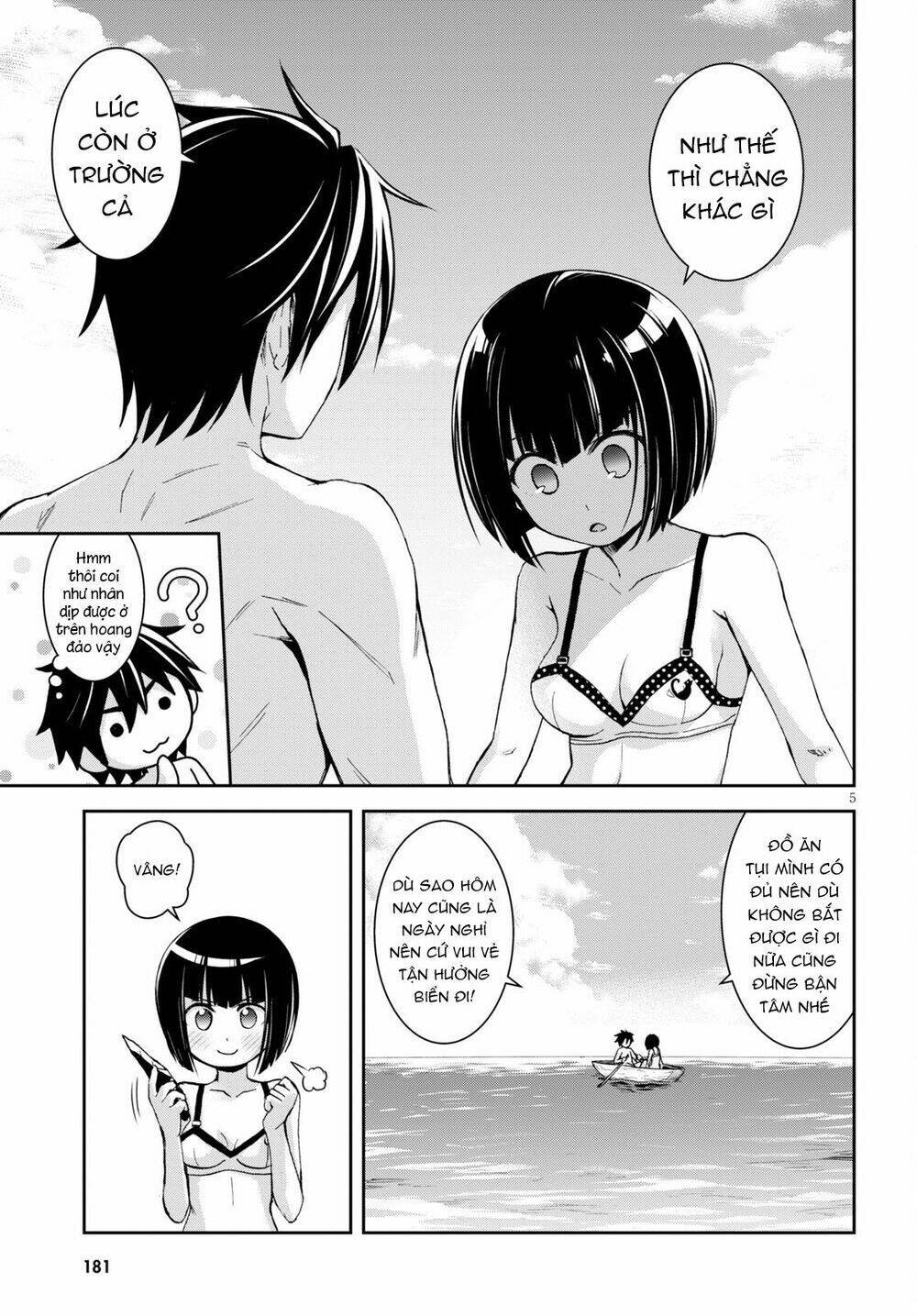 Gakkou No Minna To Isekai No Mujintou Ni Tenishitakedo Ore Dake Rakushou Desu Chương 13 Ảnh 8