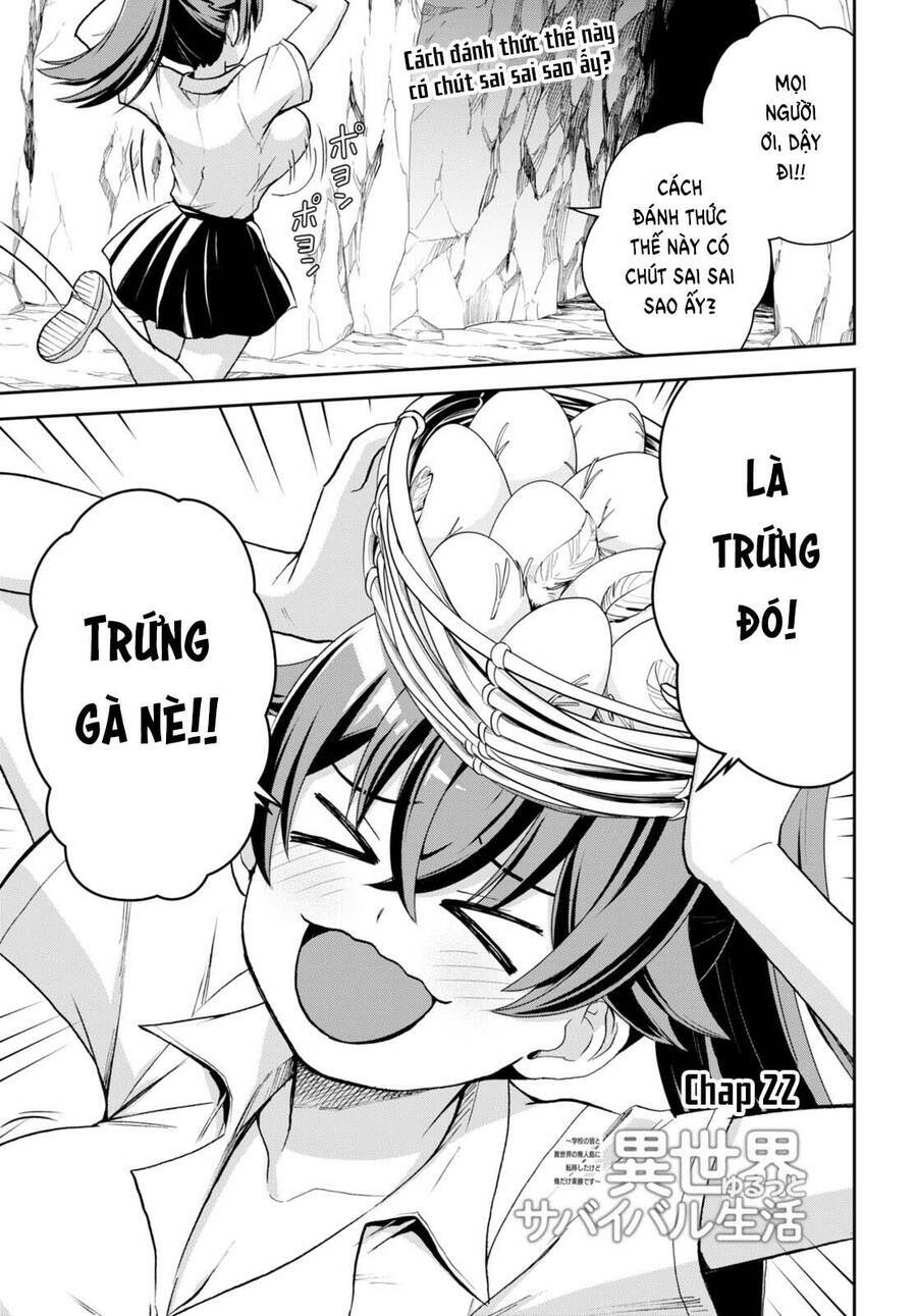 Gakkou No Minna To Isekai No Mujintou Ni Tenishitakedo Ore Dake Rakushou Desu Chương 22 Ảnh 6