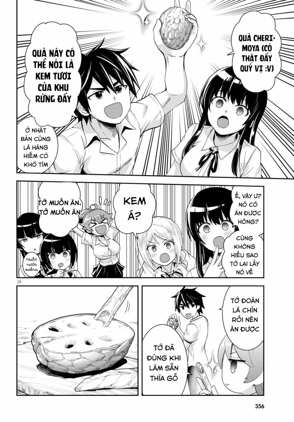 Gakkou No Minna To Isekai No Mujintou Ni Tenishitakedo Ore Dake Rakushou Desu Chương 7 Ảnh 24