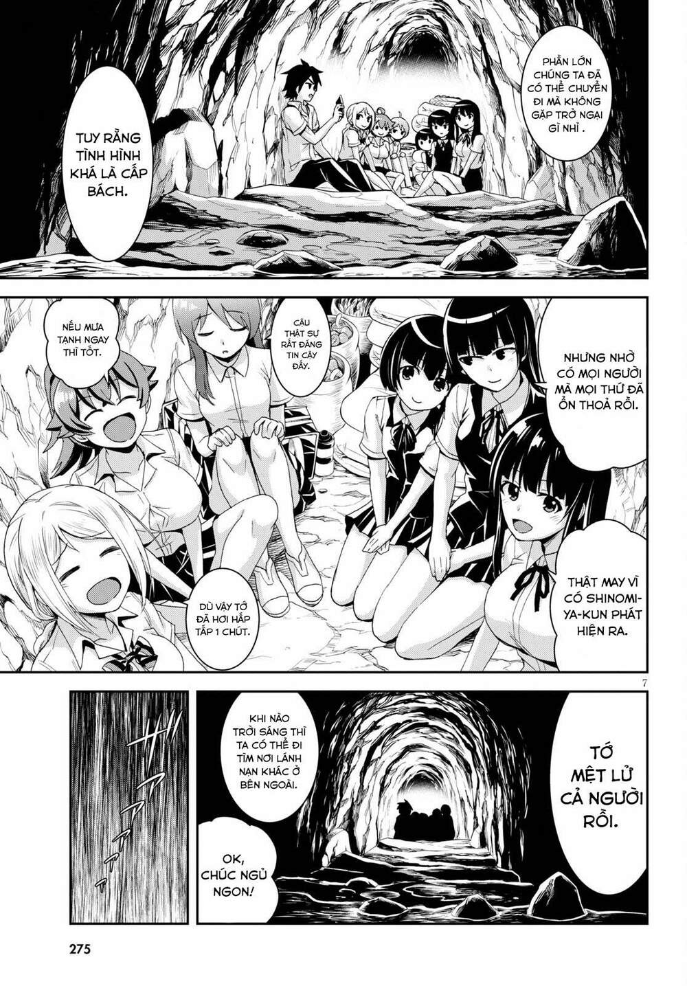 Gakkou No Minna To Isekai No Mujintou Ni Tenishitakedo Ore Dake Rakushou Desu Chương 8 Ảnh 10