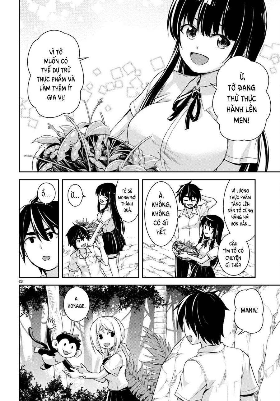 Gakkou No Minna To Isekai No Mujintou Ni Tenishitakedo Ore Dake Rakushou Desu Chương 22 Ảnh 33