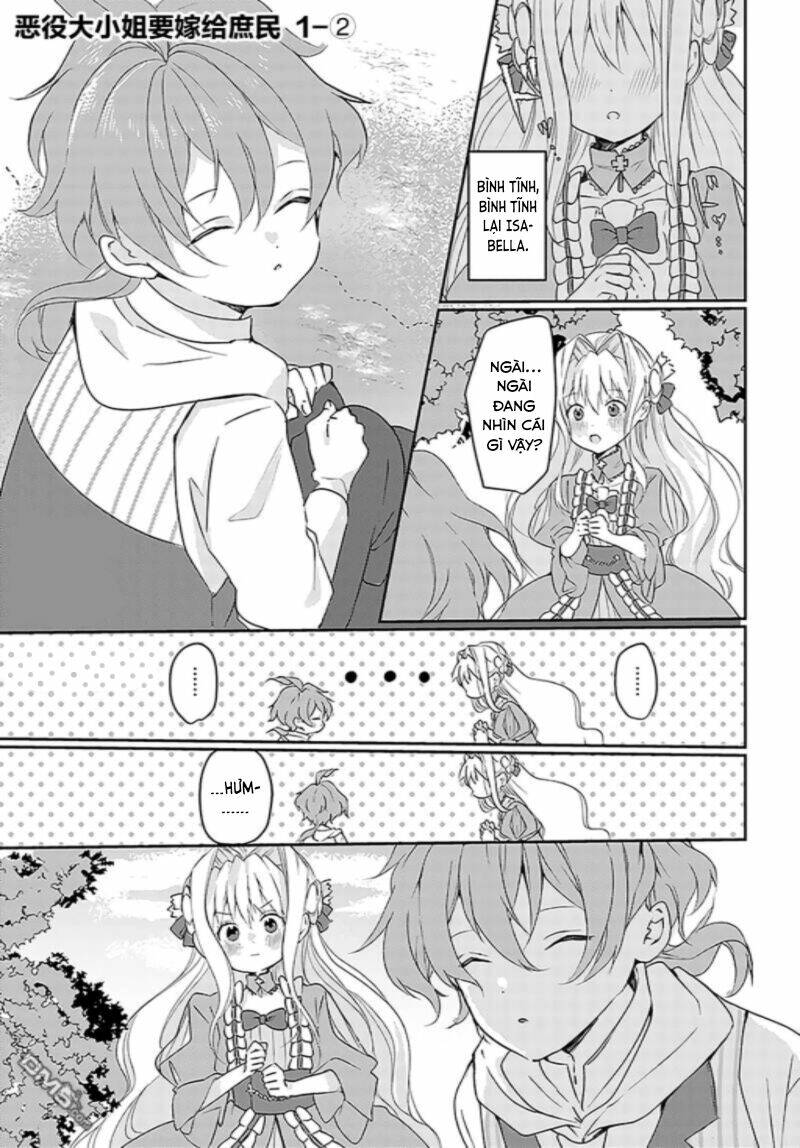 Akuyaku Reijou Wa, Shomin Ni Totsugitai! ! Chương 1.2 Ảnh 3