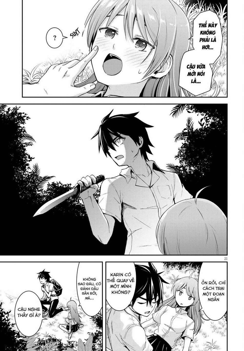 Gakkou No Minna To Isekai No Mujintou Ni Tenishitakedo Ore Dake Rakushou Desu Chương 9 Ảnh 24
