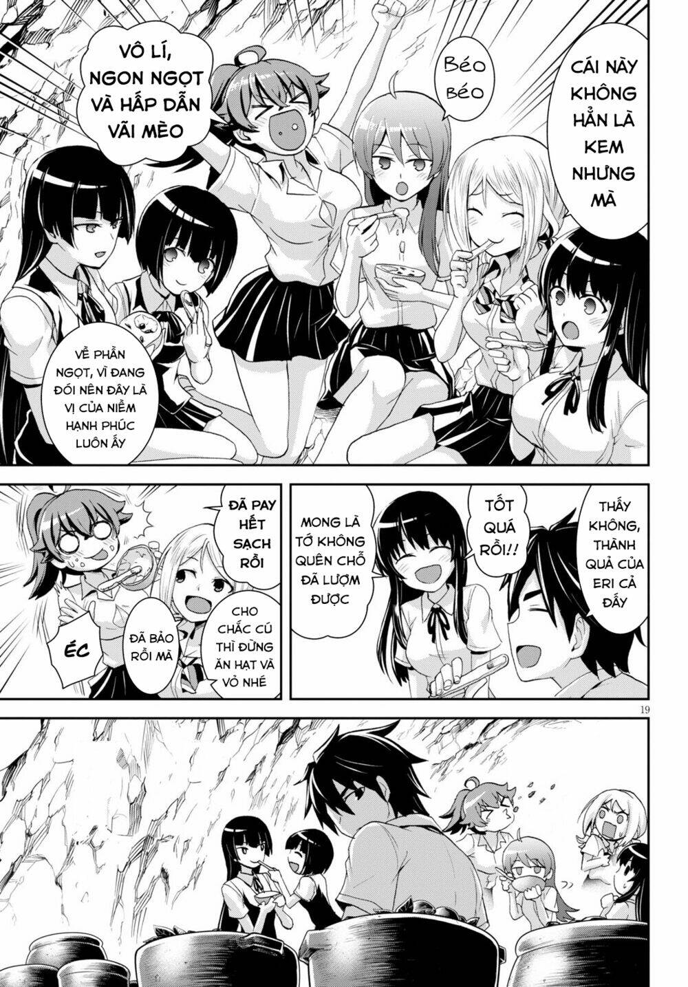 Gakkou No Minna To Isekai No Mujintou Ni Tenishitakedo Ore Dake Rakushou Desu Chương 7 Ảnh 25