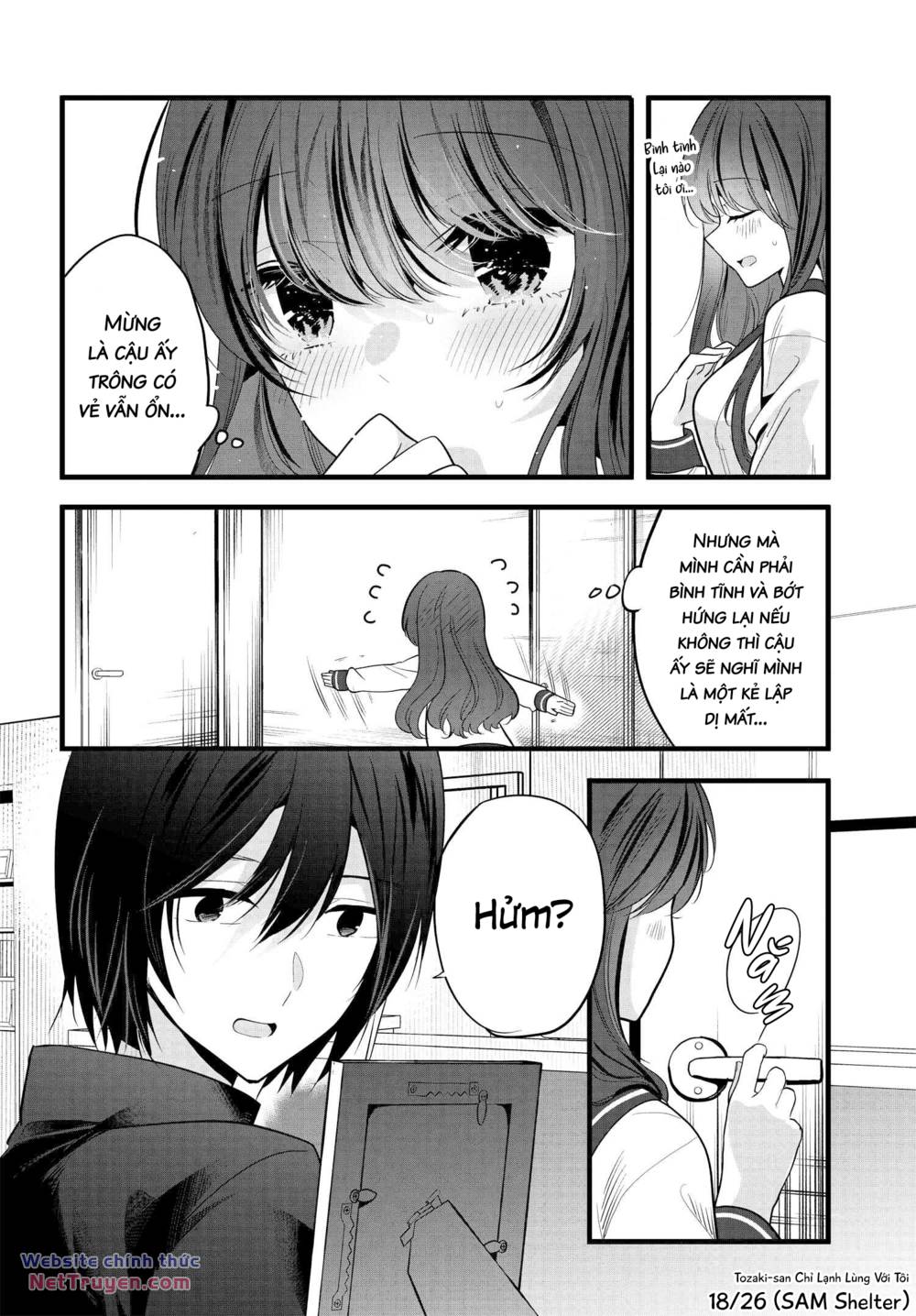 Tozaki-San Chỉ Lạnh Lùng Với Tôi Chương 4 Ảnh 19