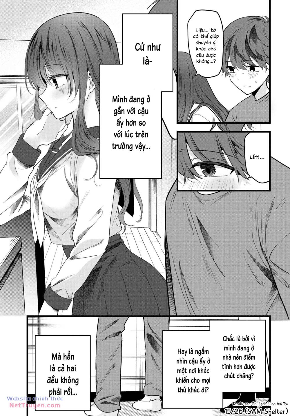 Tozaki-San Chỉ Lạnh Lùng Với Tôi Chương 4 Ảnh 16