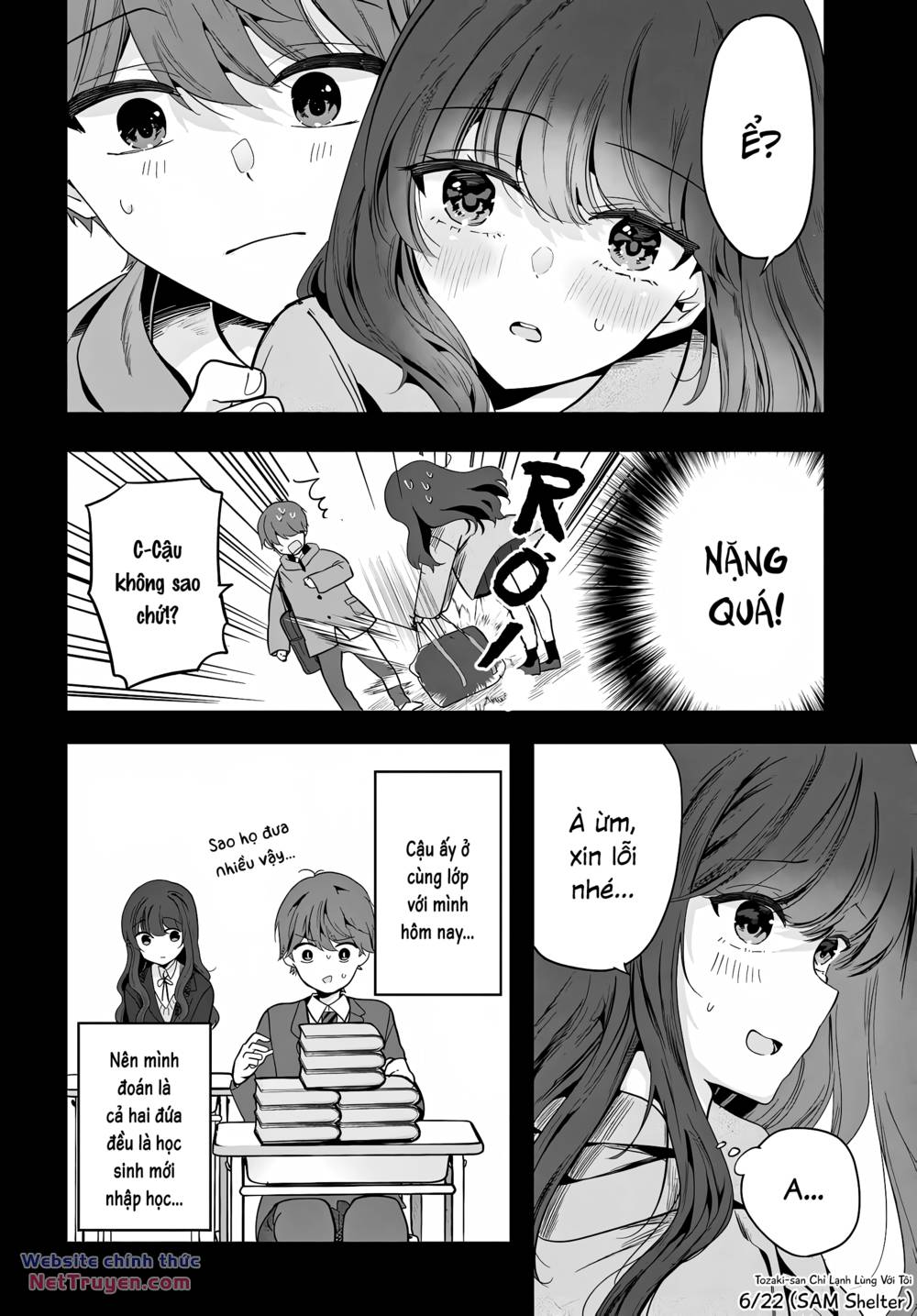 Tozaki-San Chỉ Lạnh Lùng Với Tôi Chương 2 Ảnh 7