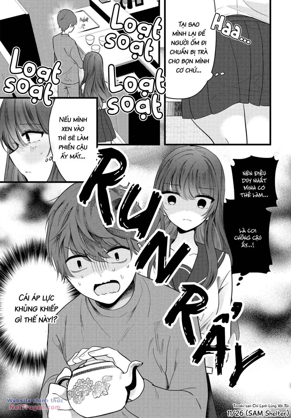Tozaki-San Chỉ Lạnh Lùng Với Tôi Chương 4 Ảnh 12