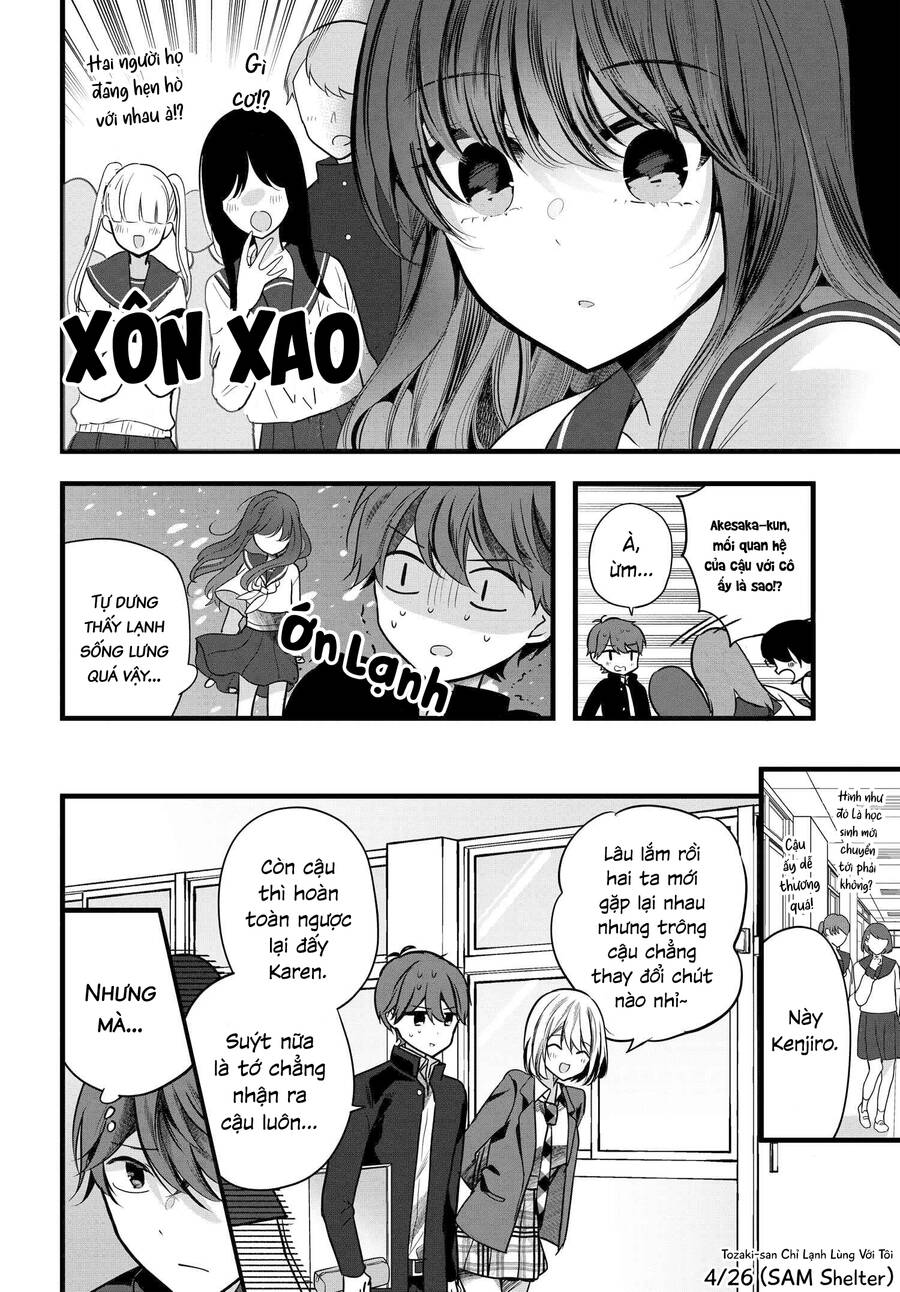 Tozaki-San Chỉ Lạnh Lùng Với Tôi Chương 5 Ảnh 5