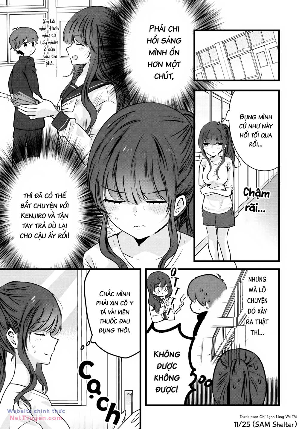 Tozaki-San Chỉ Lạnh Lùng Với Tôi Chương 3 Ảnh 12
