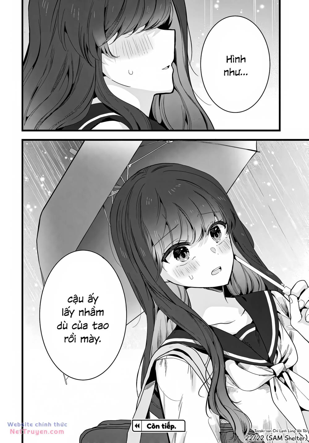 Tozaki-San Chỉ Lạnh Lùng Với Tôi Chương 2 Ảnh 23