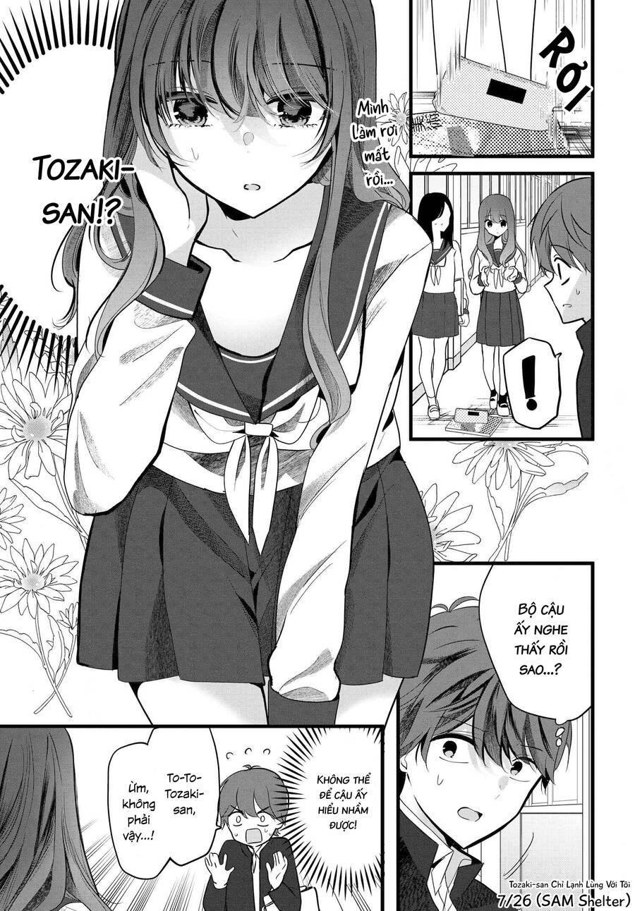 Tozaki-San Chỉ Lạnh Lùng Với Tôi Chương 5 Ảnh 8