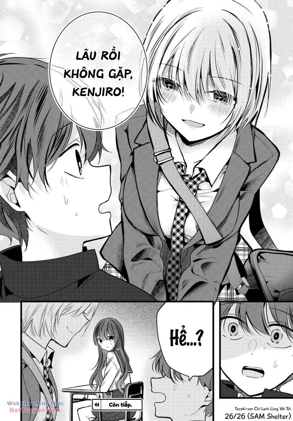 Tozaki-San Chỉ Lạnh Lùng Với Tôi Chương 4 Ảnh 27