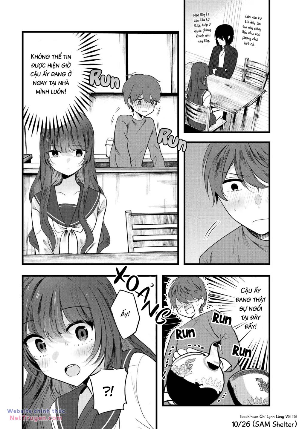 Tozaki-San Chỉ Lạnh Lùng Với Tôi Chương 4 Ảnh 11