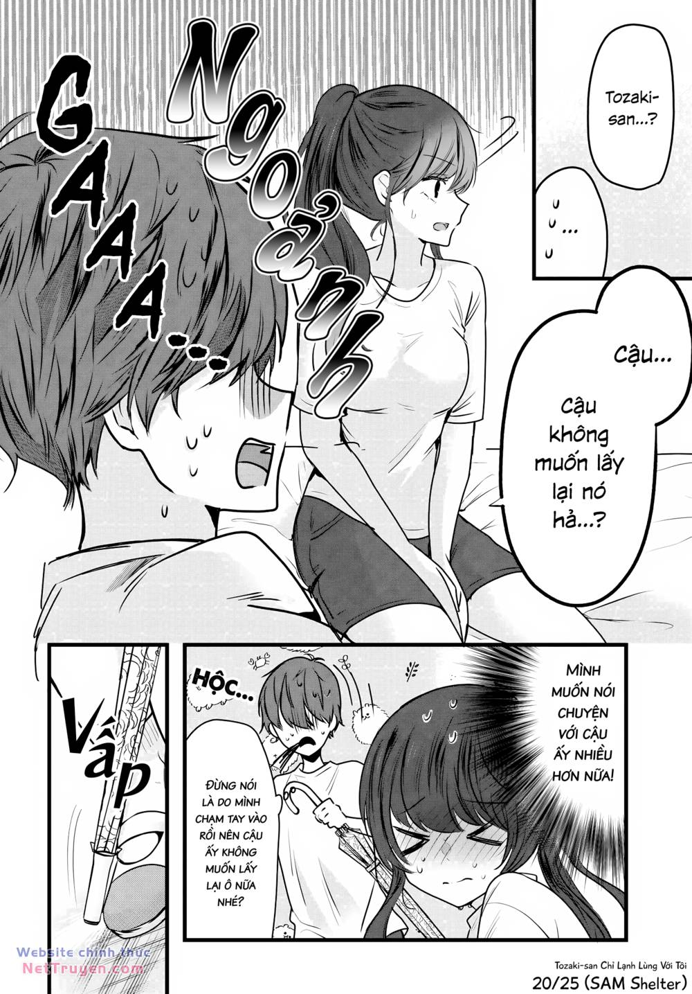 Tozaki-San Chỉ Lạnh Lùng Với Tôi Chương 3 Ảnh 21