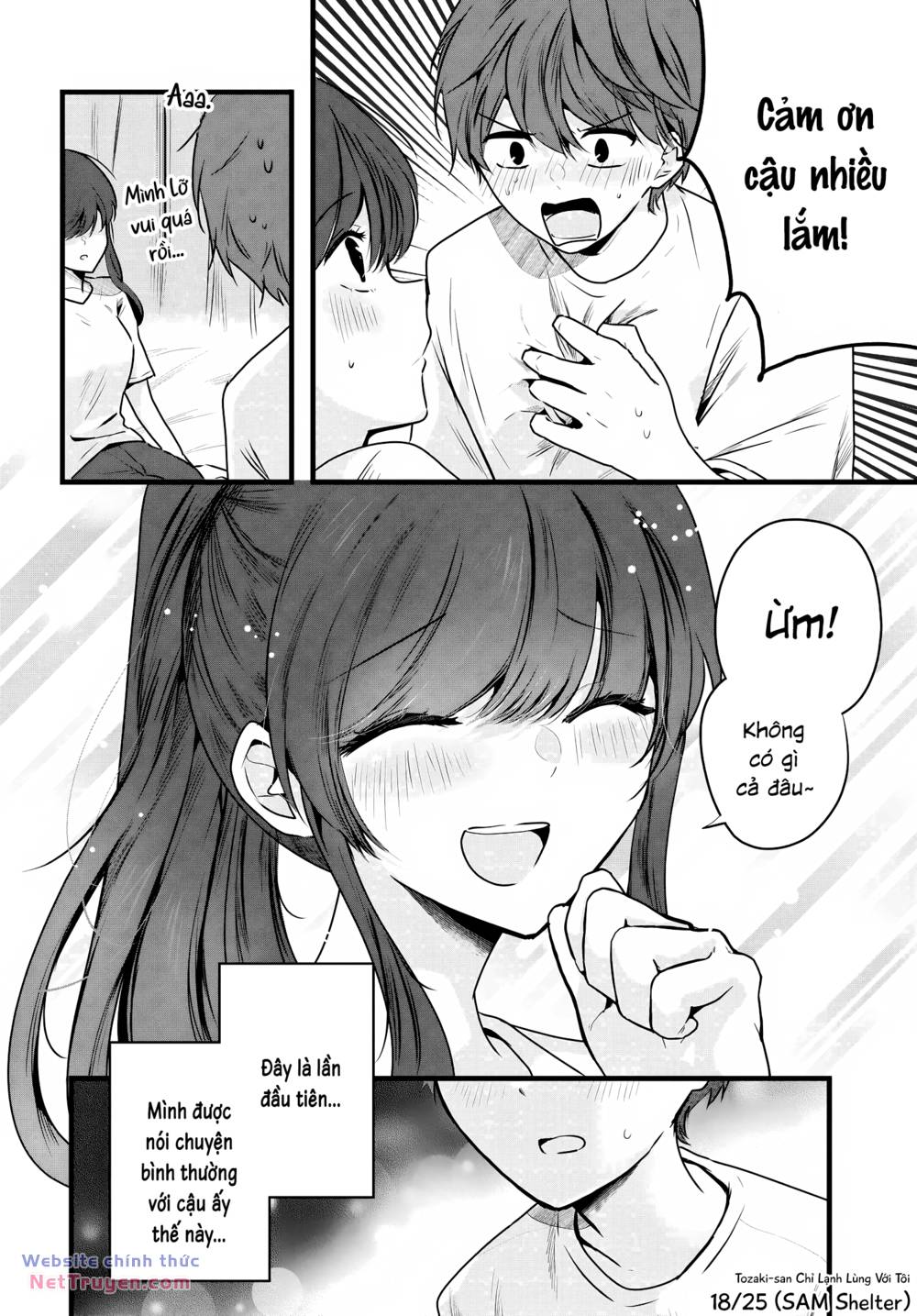 Tozaki-San Chỉ Lạnh Lùng Với Tôi Chương 3 Ảnh 19