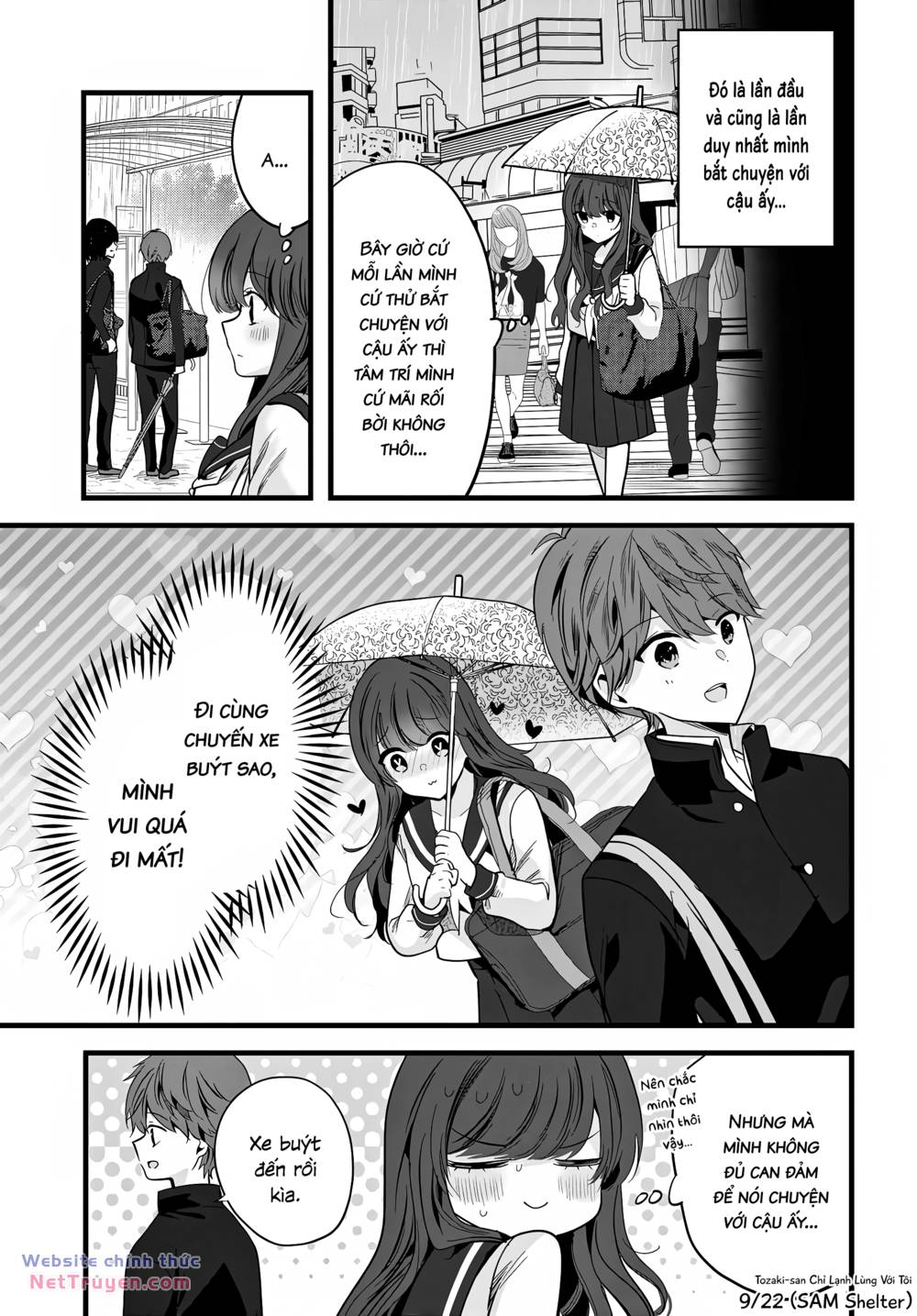 Tozaki-San Chỉ Lạnh Lùng Với Tôi Chương 2 Ảnh 10