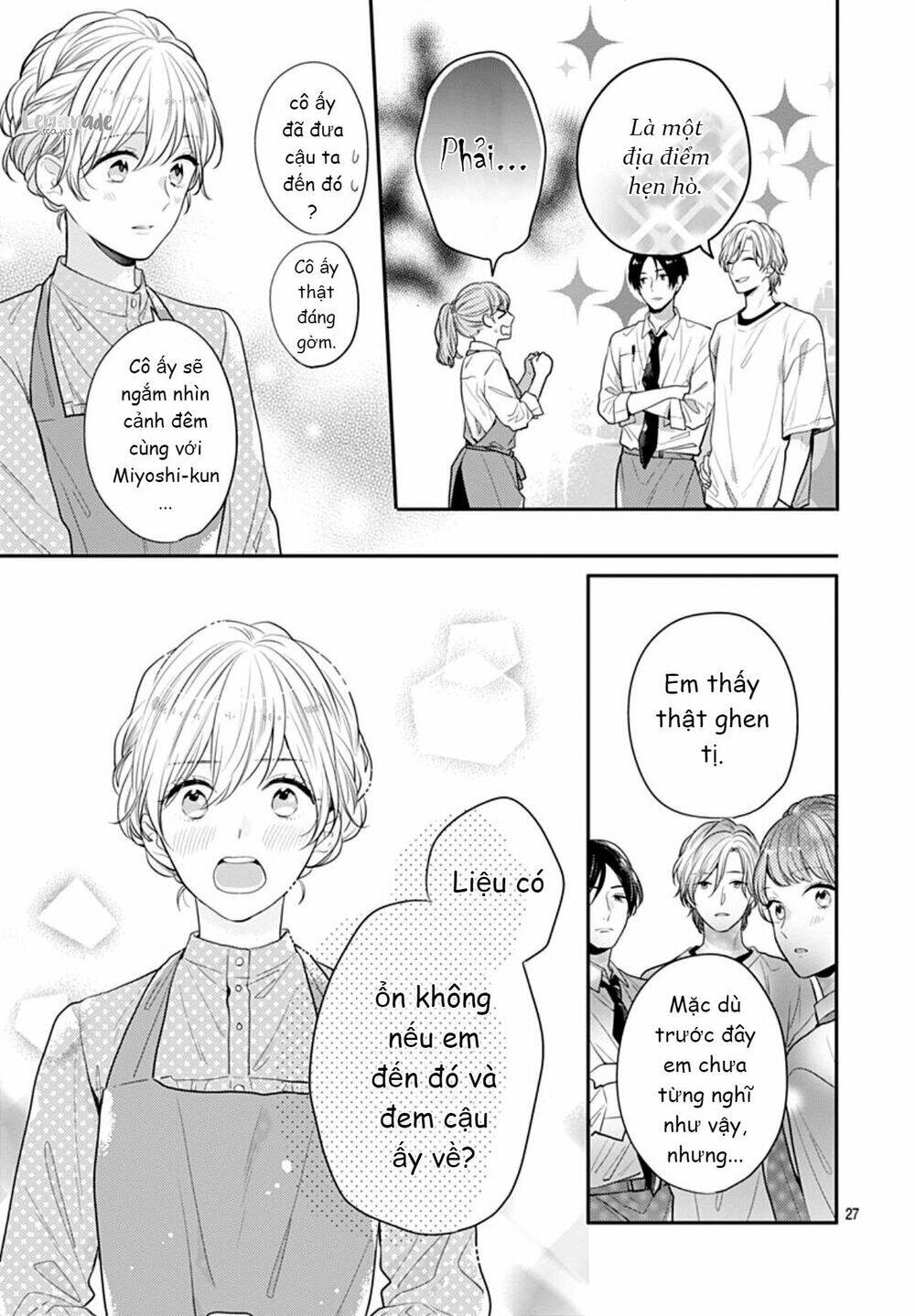 Soko No Koisuru Baitosho-Kun Chương 4 Ảnh 29