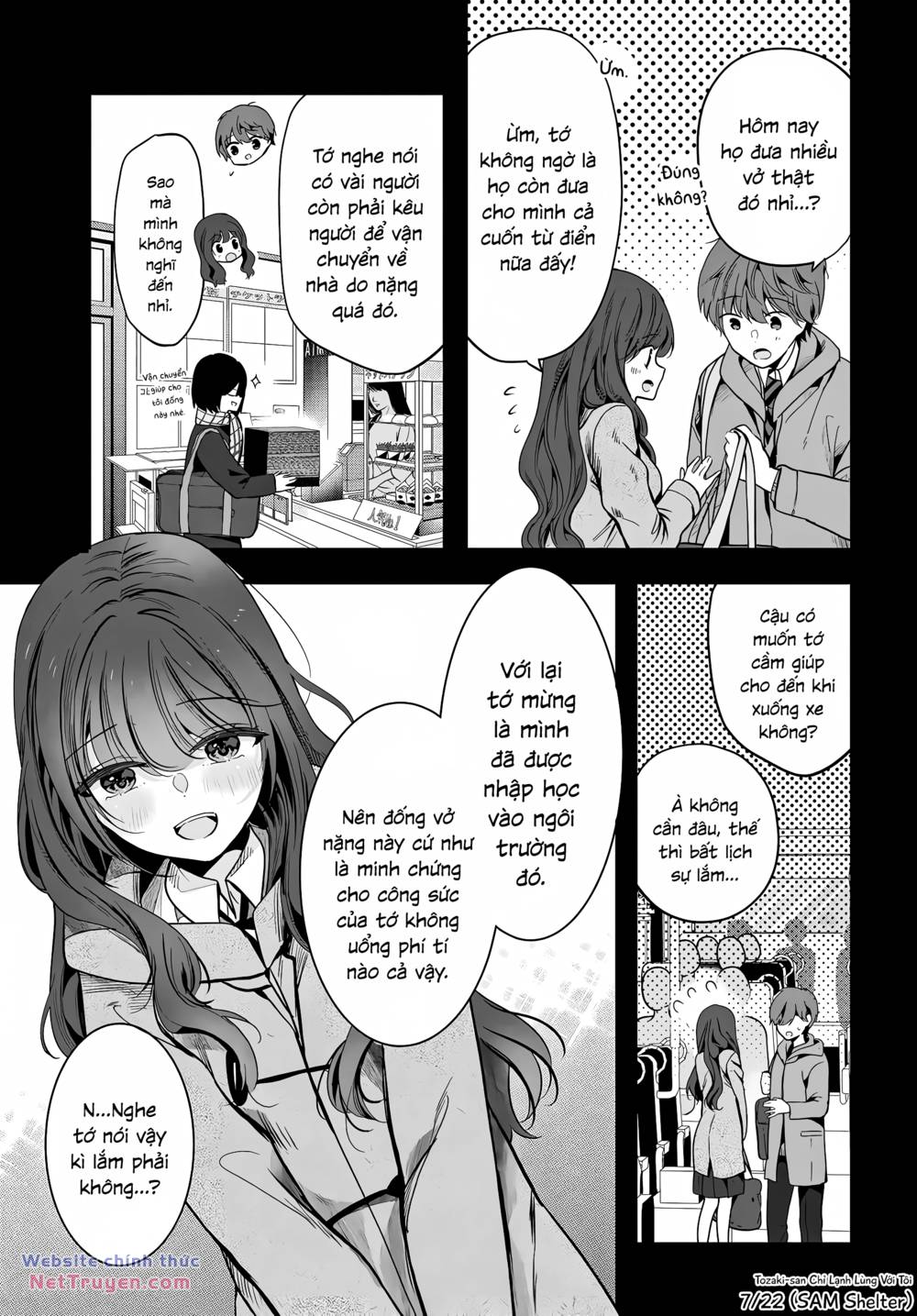 Tozaki-San Chỉ Lạnh Lùng Với Tôi Chương 2 Ảnh 8