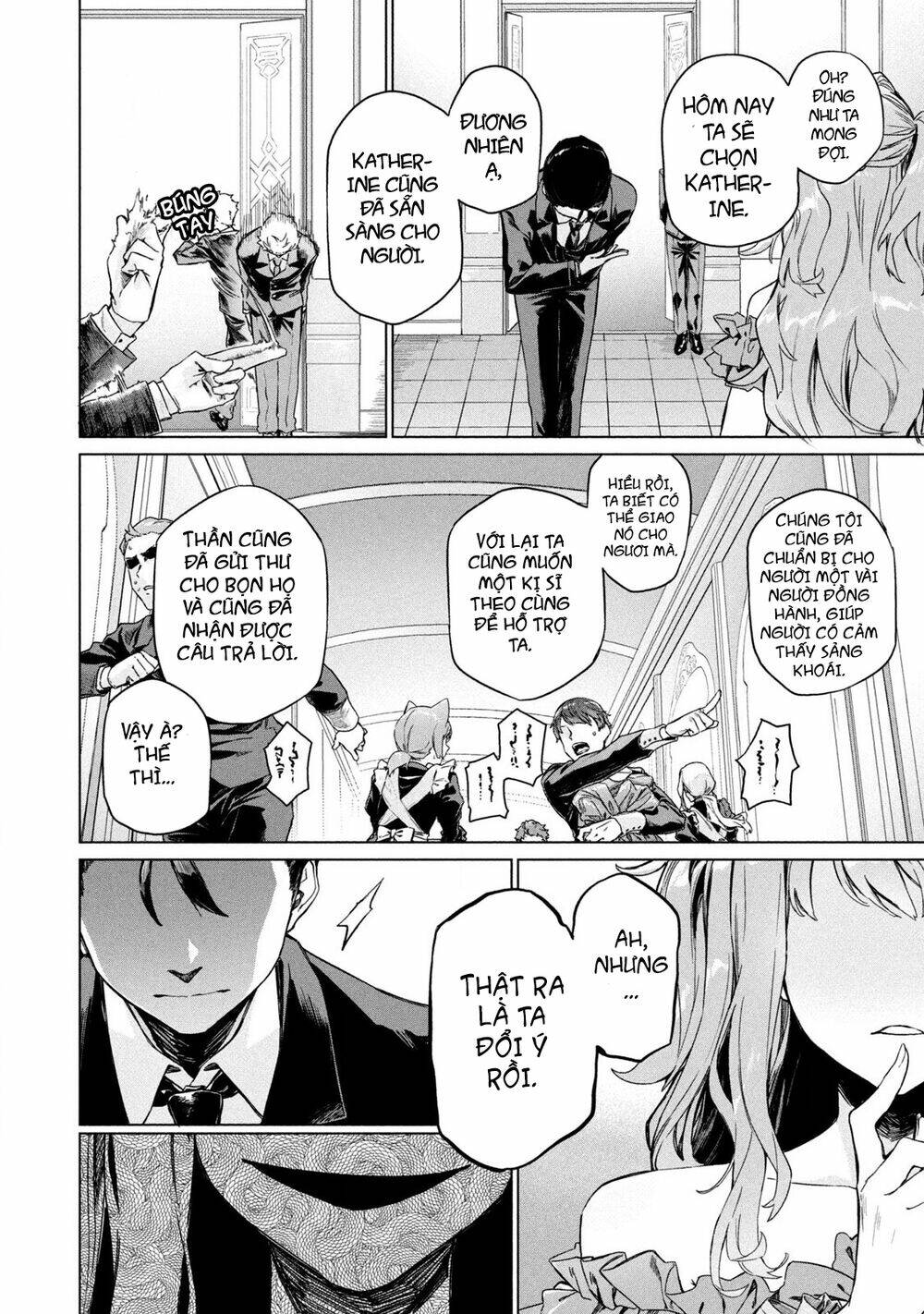 Wagamama Oujo Ni Tsukaeta Bannoushitsuji, Tonari No Teikoku De Saikyou No Gunjin Ni Nariagari Musous Chương 1 Ảnh 7