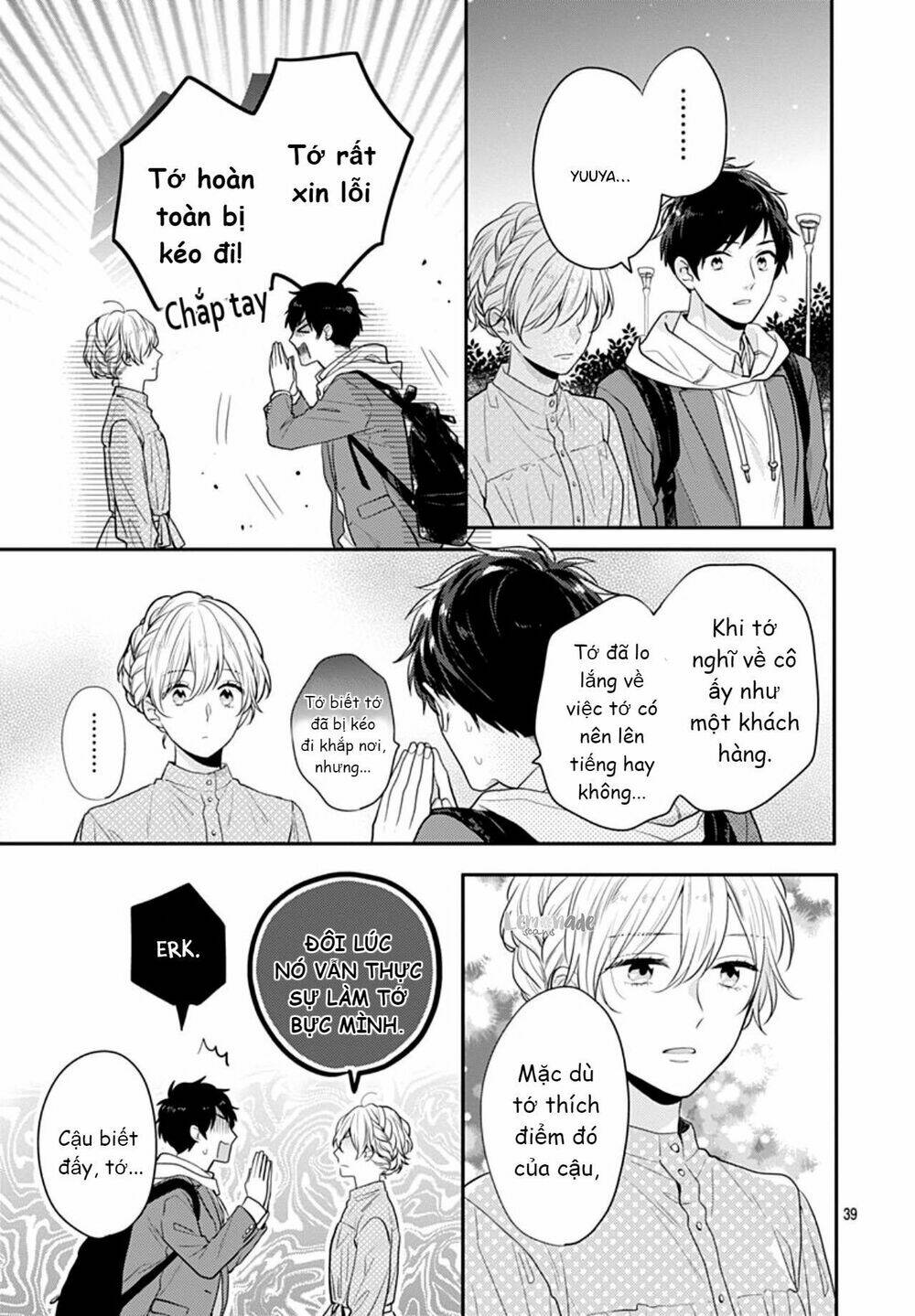 Soko No Koisuru Baitosho-Kun Chương 4 Ảnh 41