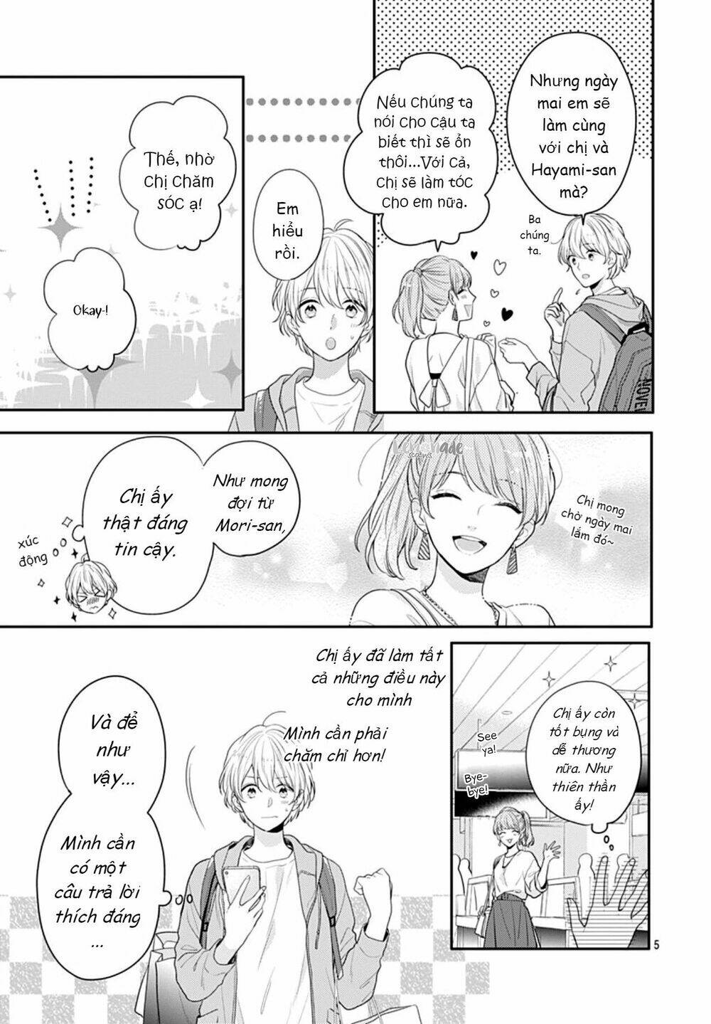 Soko No Koisuru Baitosho-Kun Chương 4 Ảnh 7