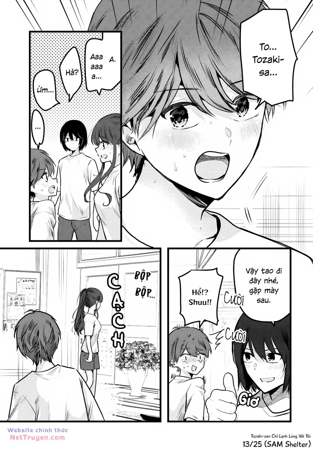 Tozaki-San Chỉ Lạnh Lùng Với Tôi Chương 3 Ảnh 14