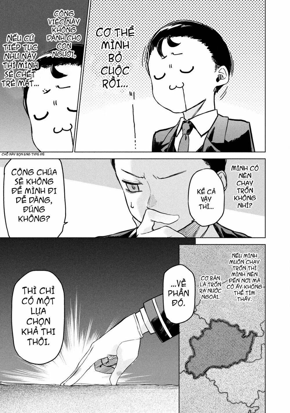 Wagamama Oujo Ni Tsukaeta Bannoushitsuji, Tonari No Teikoku De Saikyou No Gunjin Ni Nariagari Musous Chương 1 Ảnh 14