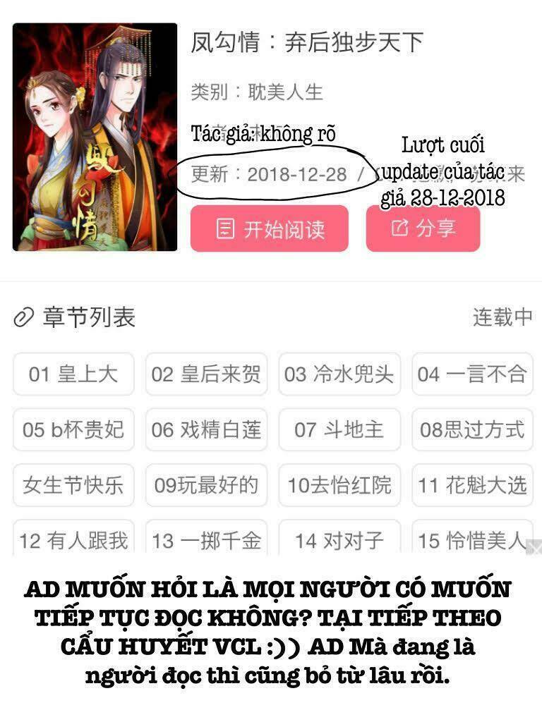 Phượng Câu Tình - Phế Hậu Độc Bộ Thiên Hạ Chương 23 Ảnh 14