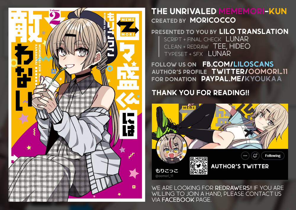 Unparalleled Mememori-Kun Chương 9 Ảnh 2