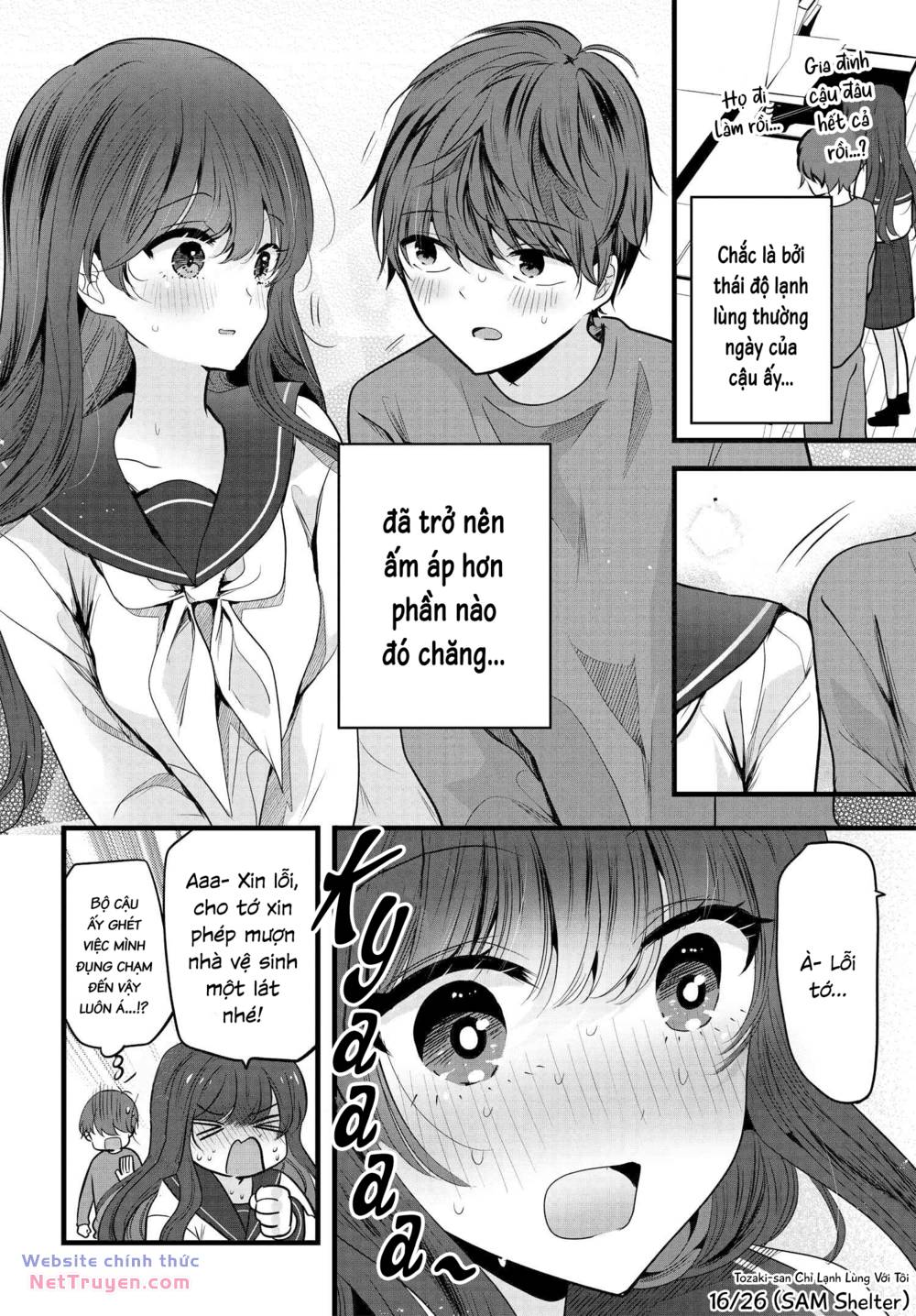 Tozaki-San Chỉ Lạnh Lùng Với Tôi Chương 4 Ảnh 17