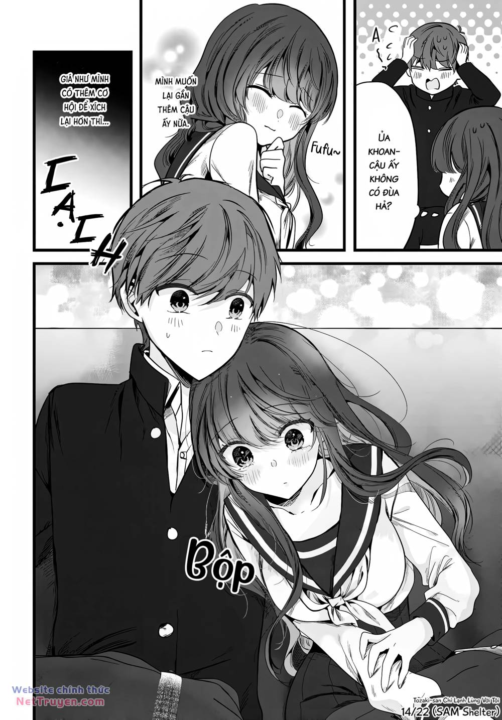 Tozaki-San Chỉ Lạnh Lùng Với Tôi Chương 2 Ảnh 15
