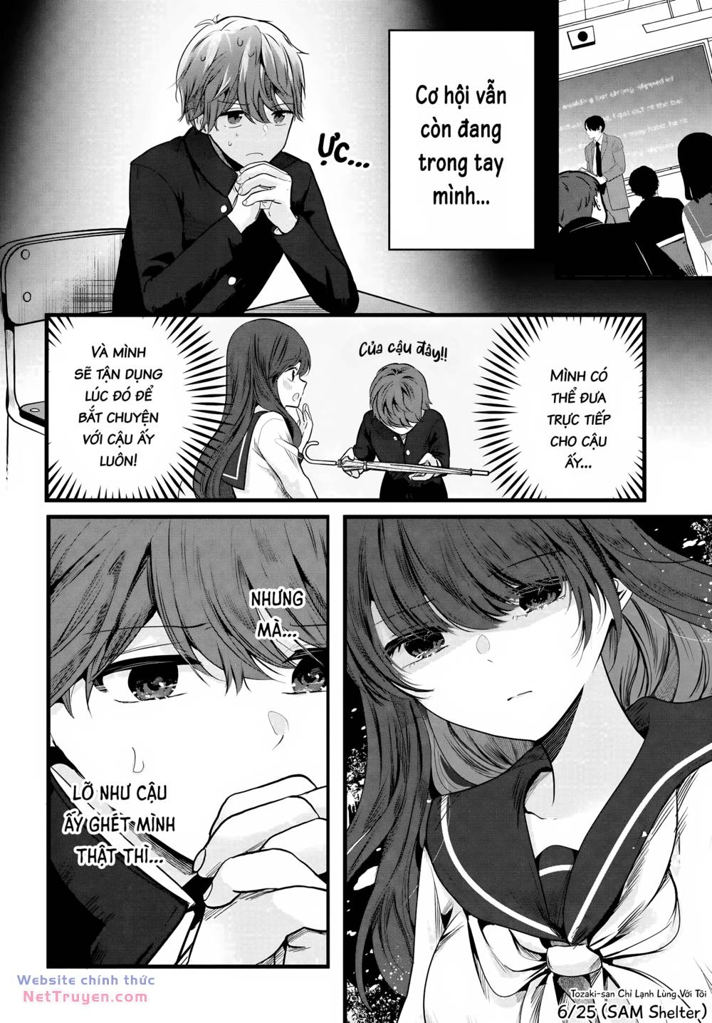Tozaki-San Chỉ Lạnh Lùng Với Tôi Chương 3 Ảnh 7