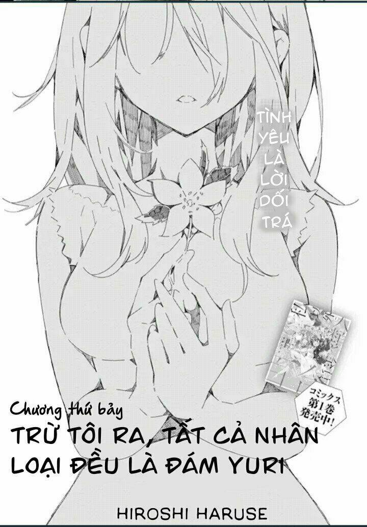 All Of Humanity Is Yuri Except For Me Chương 7 Ảnh 4