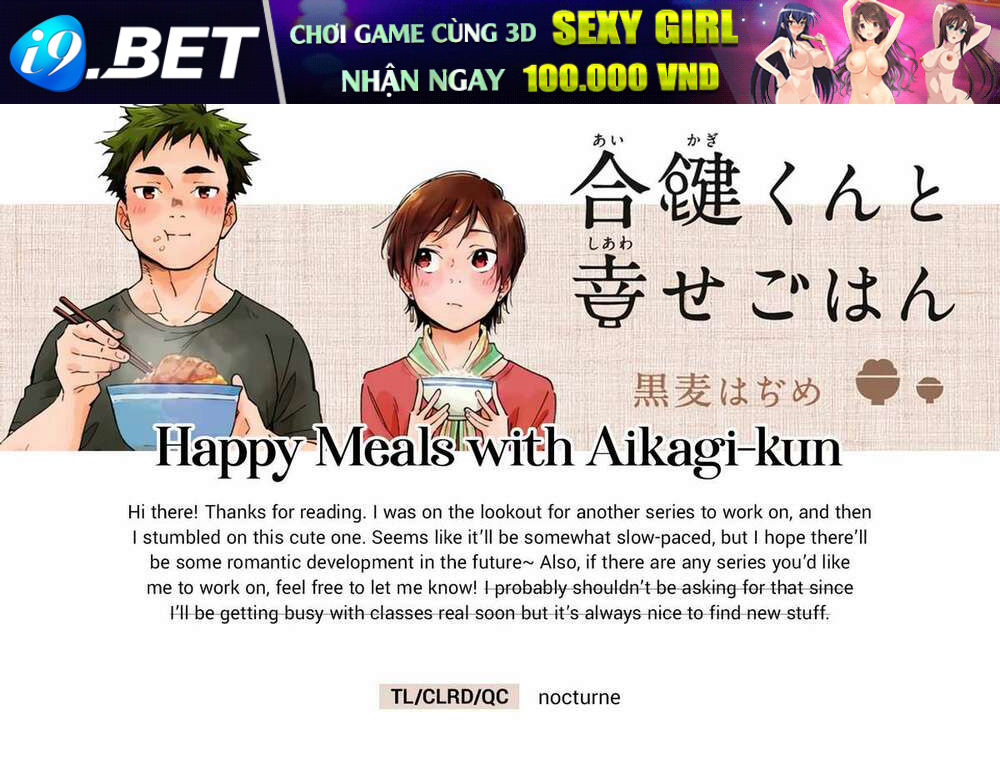 Aikagi-Kun To Shiawase Gohan Chương 1 Ảnh 26