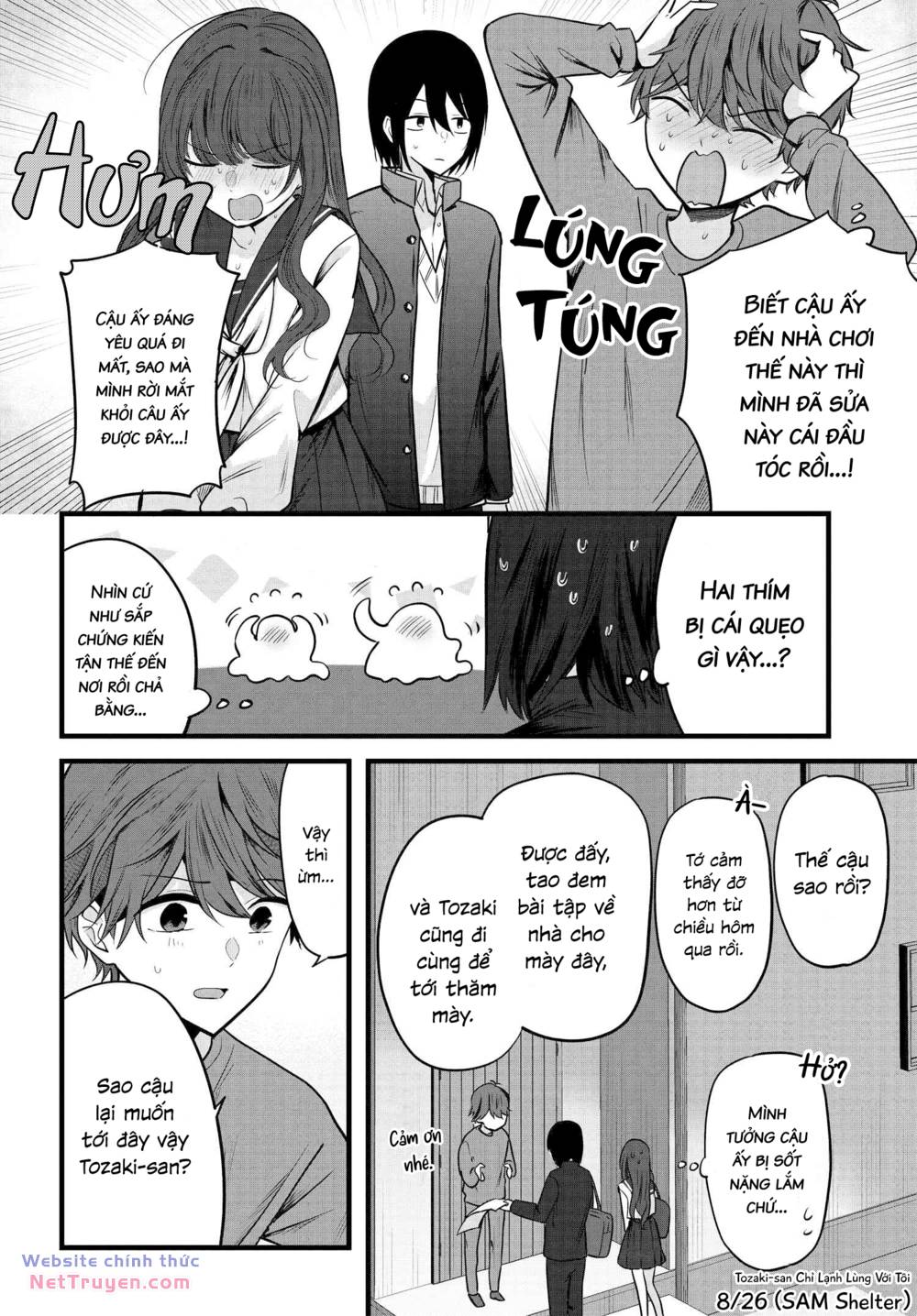 Tozaki-San Chỉ Lạnh Lùng Với Tôi Chương 4 Ảnh 9
