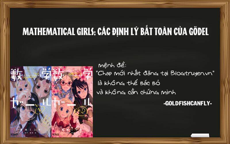 Mathematical Girls: Các Định Lý Bất Toàn Của Gödel Chương 11 Ảnh 3