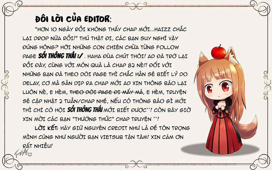 Ookami To Koushinryou Chương 82 Ảnh 4