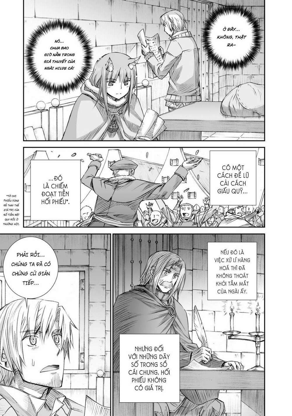 Ookami To Koushinryou Chương 97 Ảnh 12