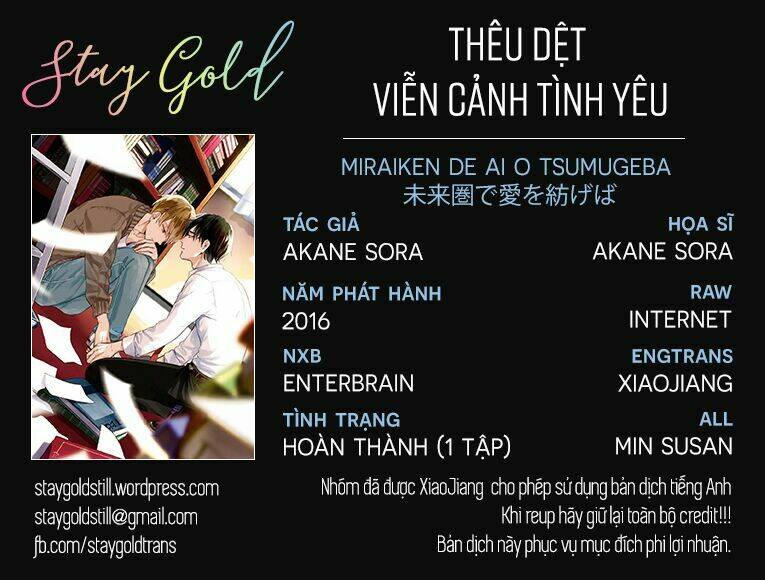 Thêu Dệt Viễn Cảnh Tình Yêu Chương 1 Ảnh 2