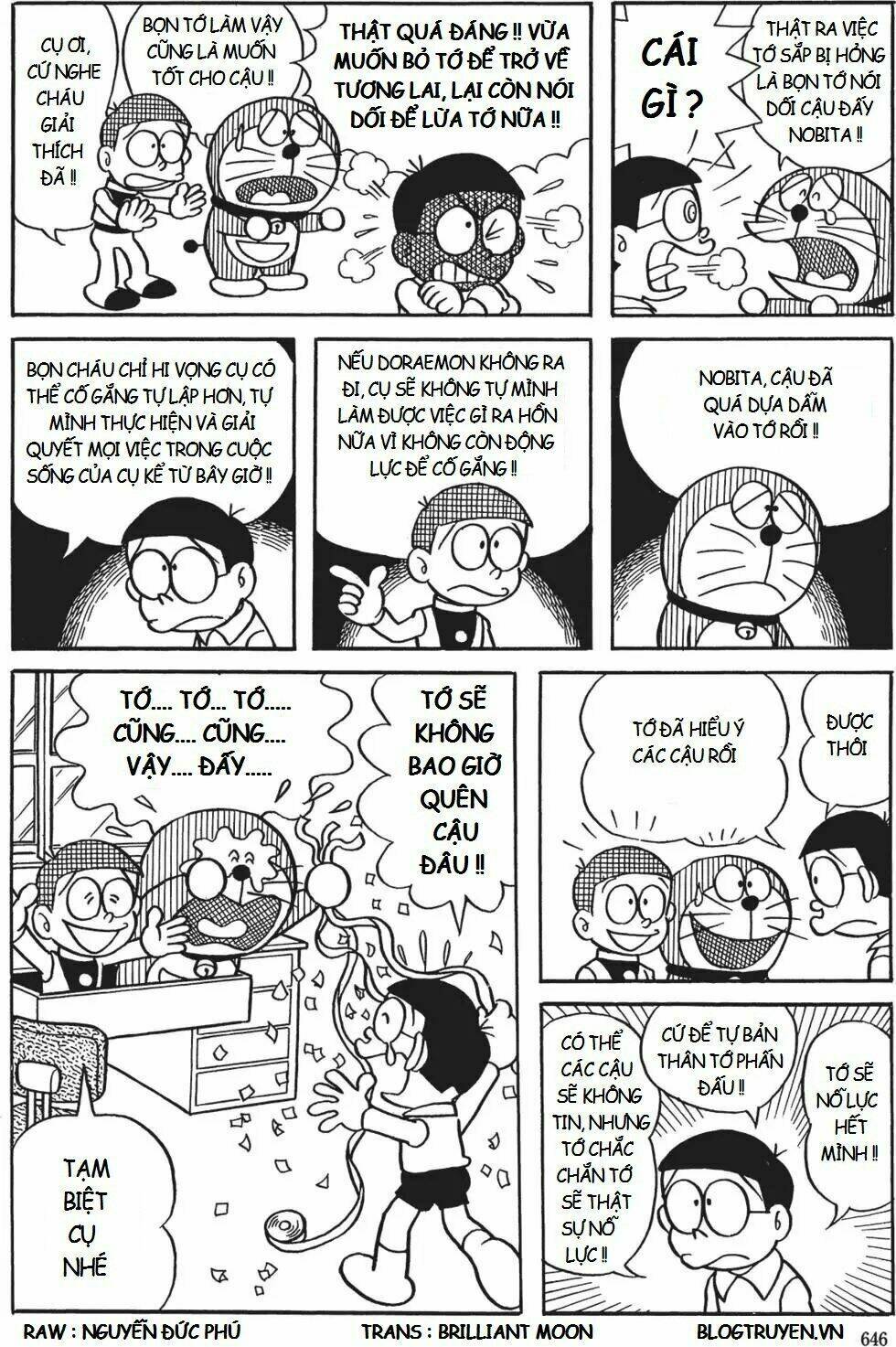 Truyện Ngắn Doraemon Mới Nhất Chương 2 Ảnh 10