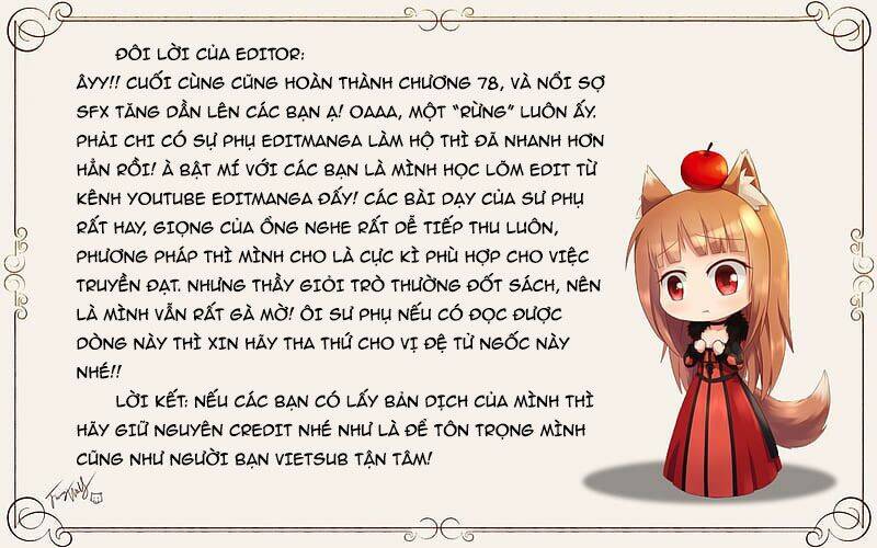 Ookami To Koushinryou Chương 78 Ảnh 27